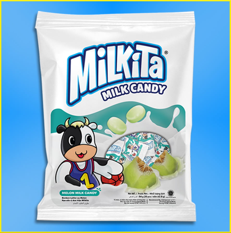 Milkita Melon milk candy - Pack of 30 pcs